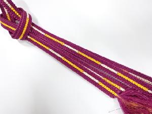 正絹　手組帯締め